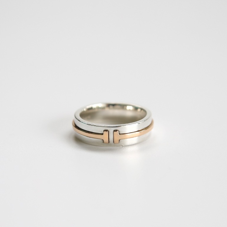 【OLD】TIFFANY&Co. T TWO NARROW RING