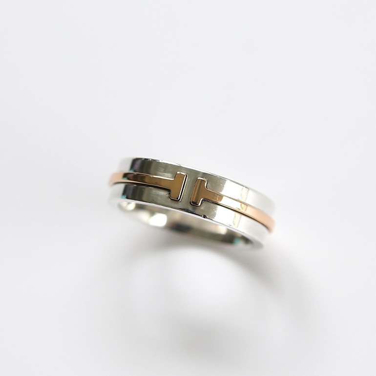 【OLD】TIFFANY&Co. T TWO NARROW RING