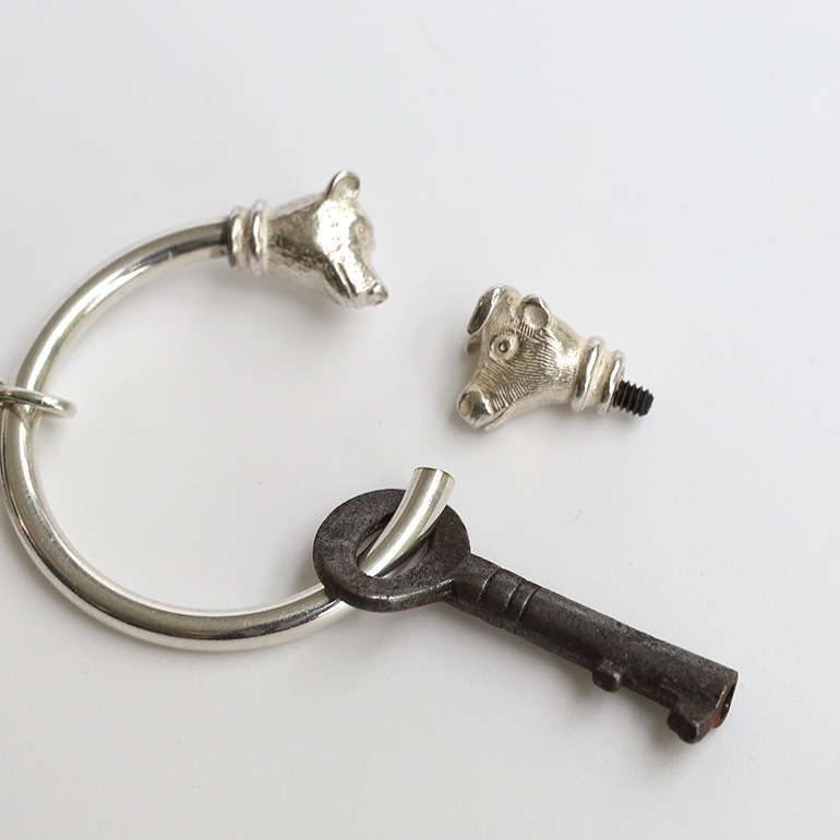 【1989】TIFFANY&Co. Bull&Bear Key Ring