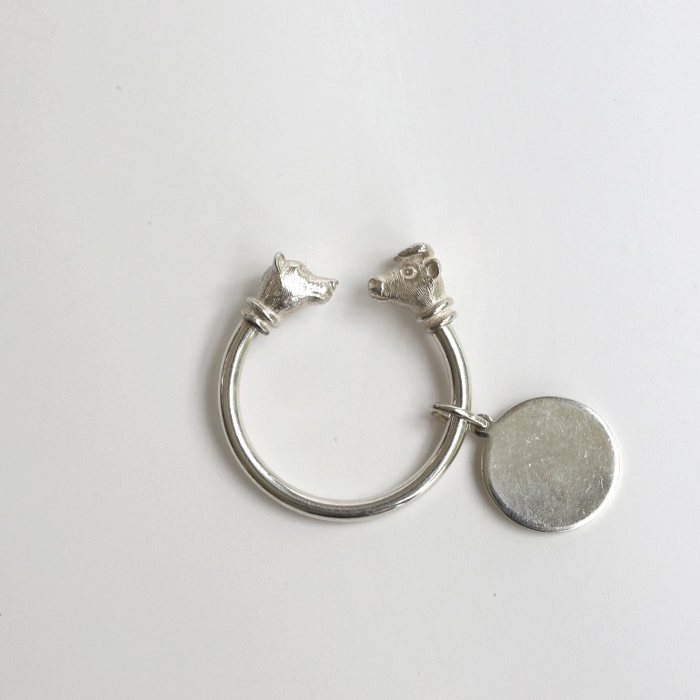 【1989】TIFFANY&Co. Bull&Bear Key Ring