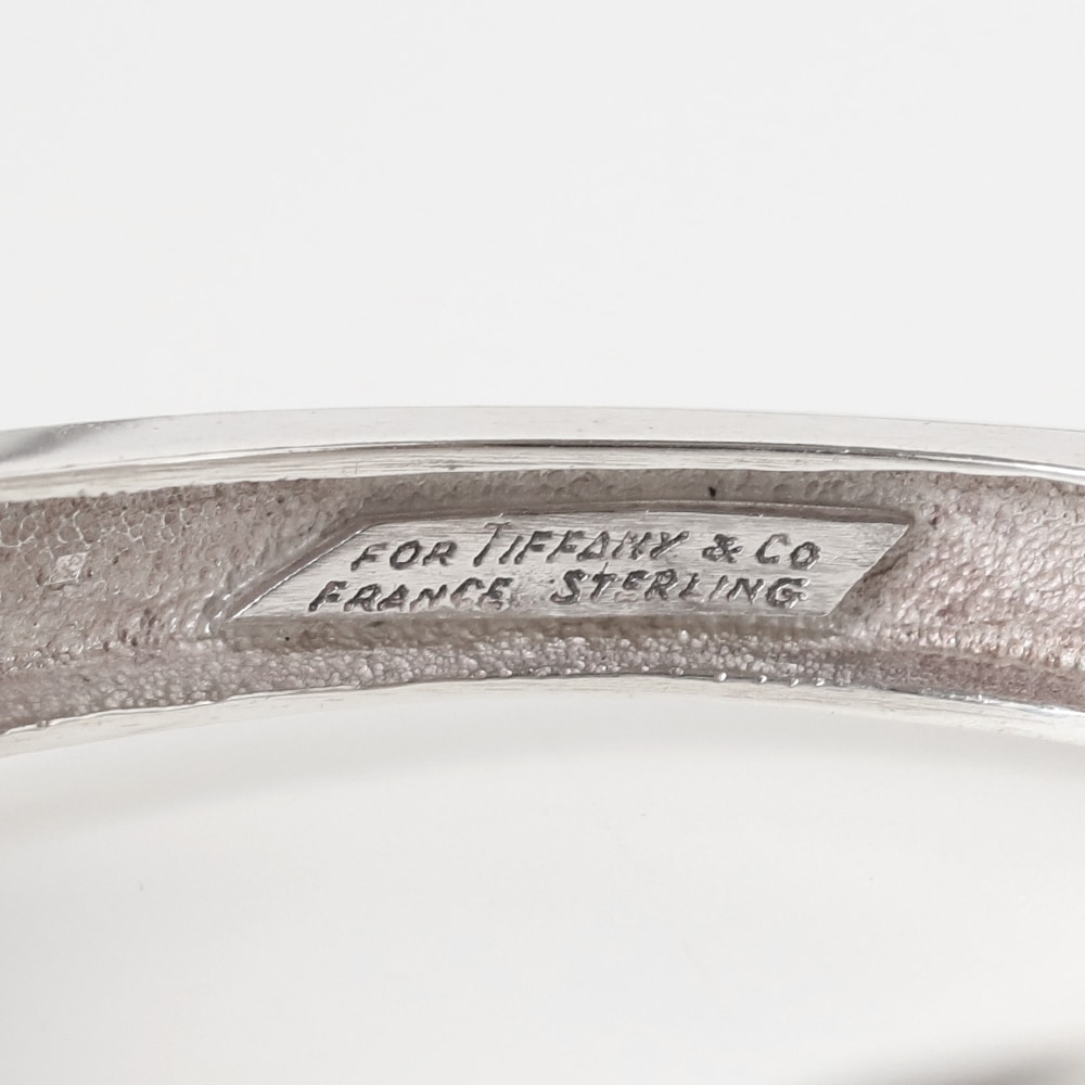 【1980s】TIFFANY&Co. Twist Modern Bracelet Made in France