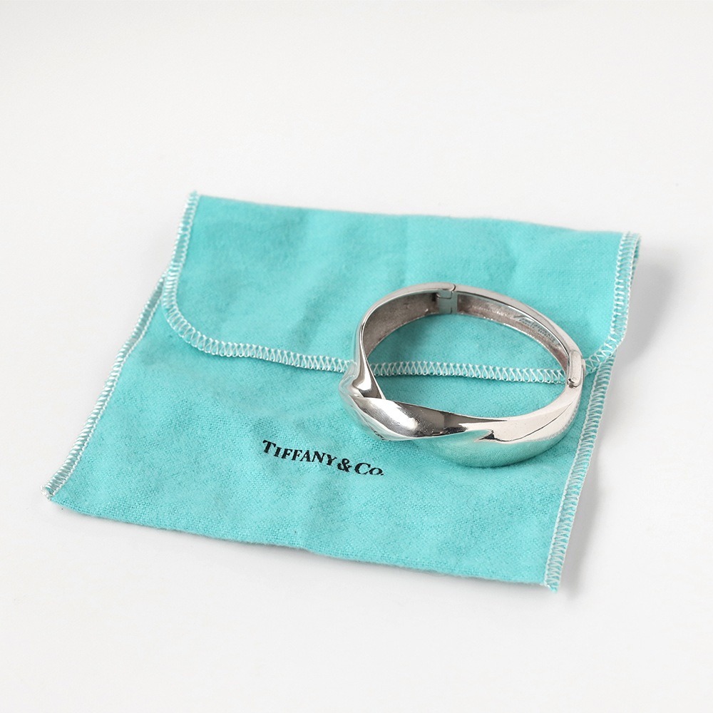 【1980s】TIFFANY&Co. Twist Modern Bracelet Made in France
