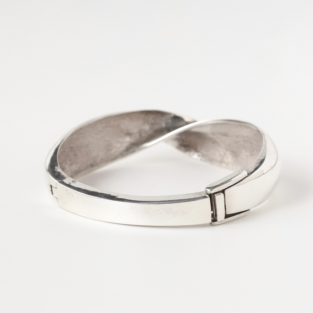 【1980s】TIFFANY&Co. Twist Modern Bracelet Made in France