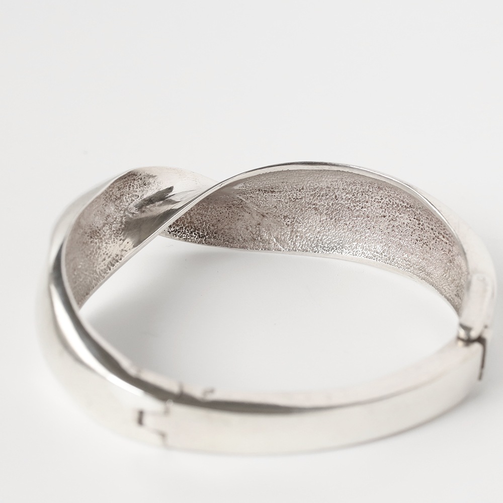 【1980s】TIFFANY&Co. Twist Modern Bracelet Made in France