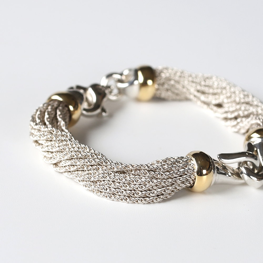 【1990s】TIFFANY&Co. Multi Strand Bracelet