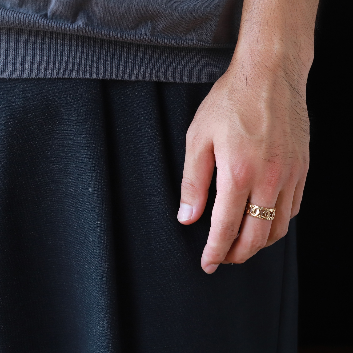 【VINTAGE】Cartier Entrelaces Ring 18k YG