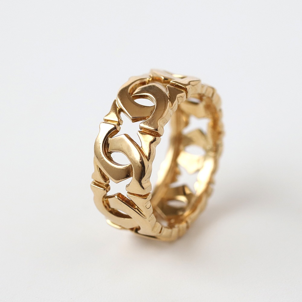 【VINTAGE】Cartier Entrelaces Ring 18k YG