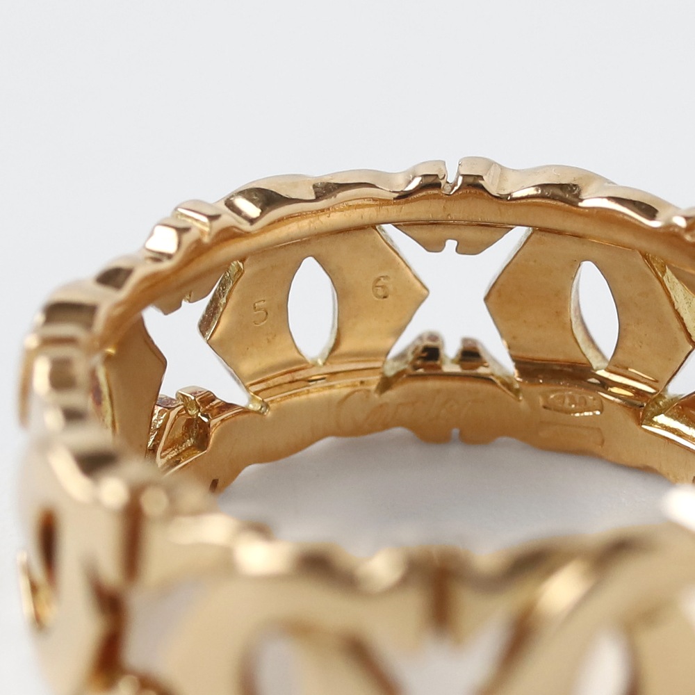 【VINTAGE】Cartier Entrelaces Ring 18k YG