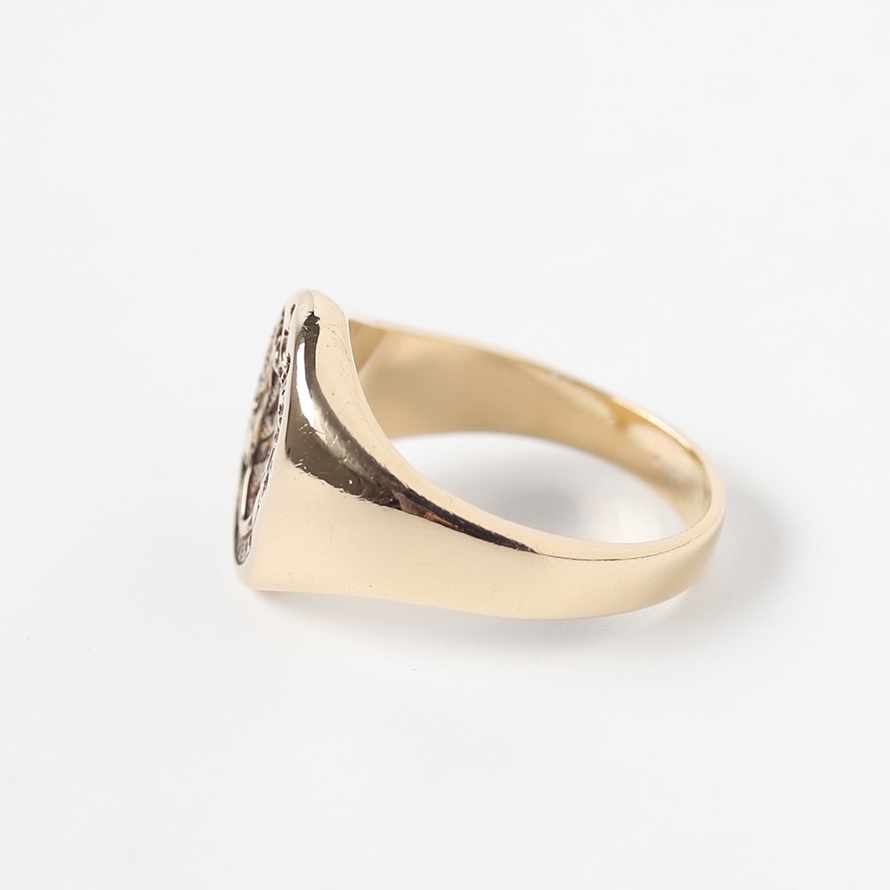 【2016】London Signet Ring 9k YG