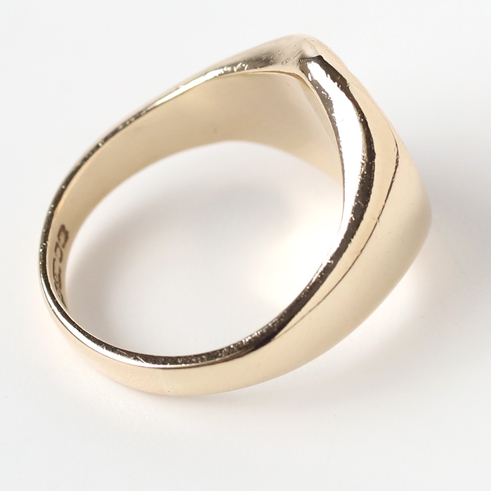 【2016】London Signet Ring 9k YG