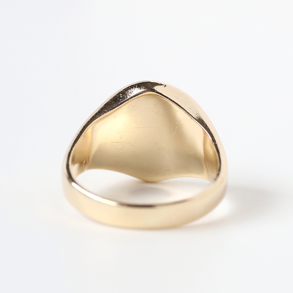 【2016】London Signet Ring 9k YG