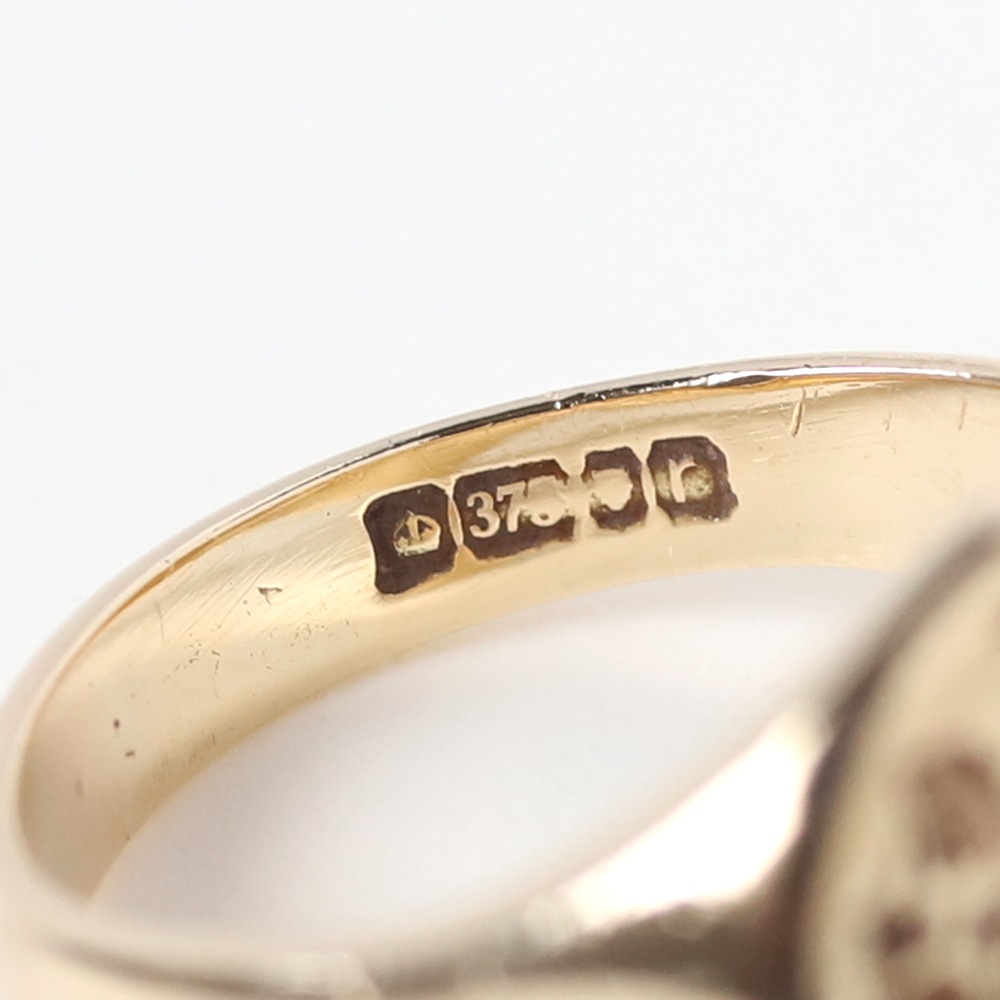 【2016】London Signet Ring 9k YG