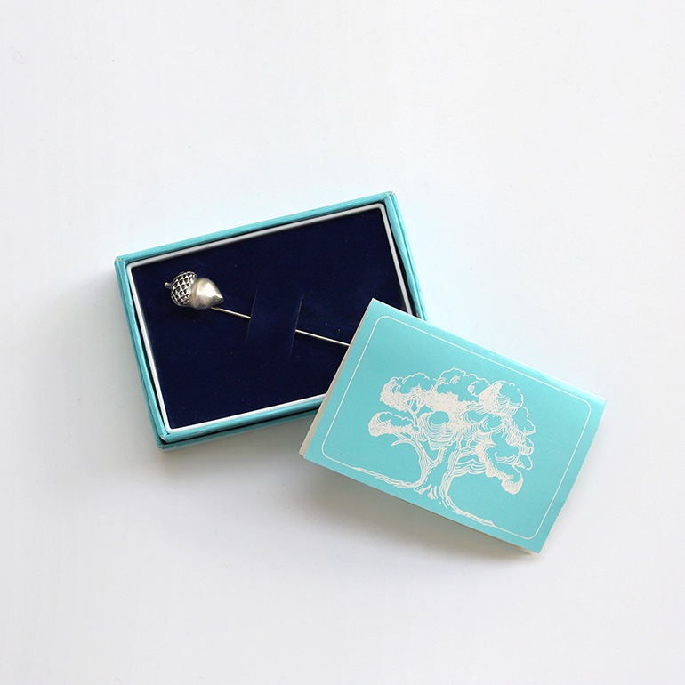 【VINATGE】TIFFANY&Co. Acorn Stick Pin