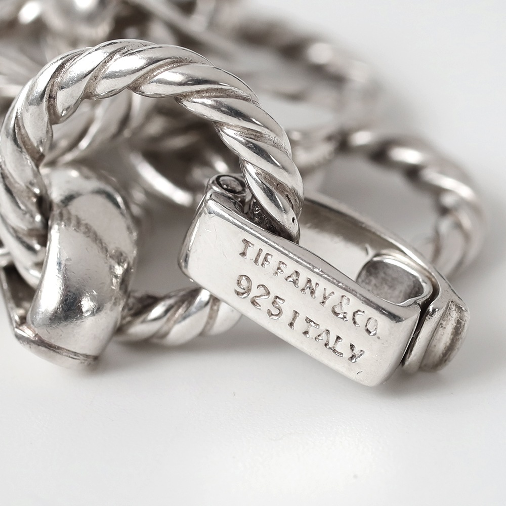 1990s】TIFFANY&Co. Twist Round Link Bracelet | VINTAGE | MATILDE