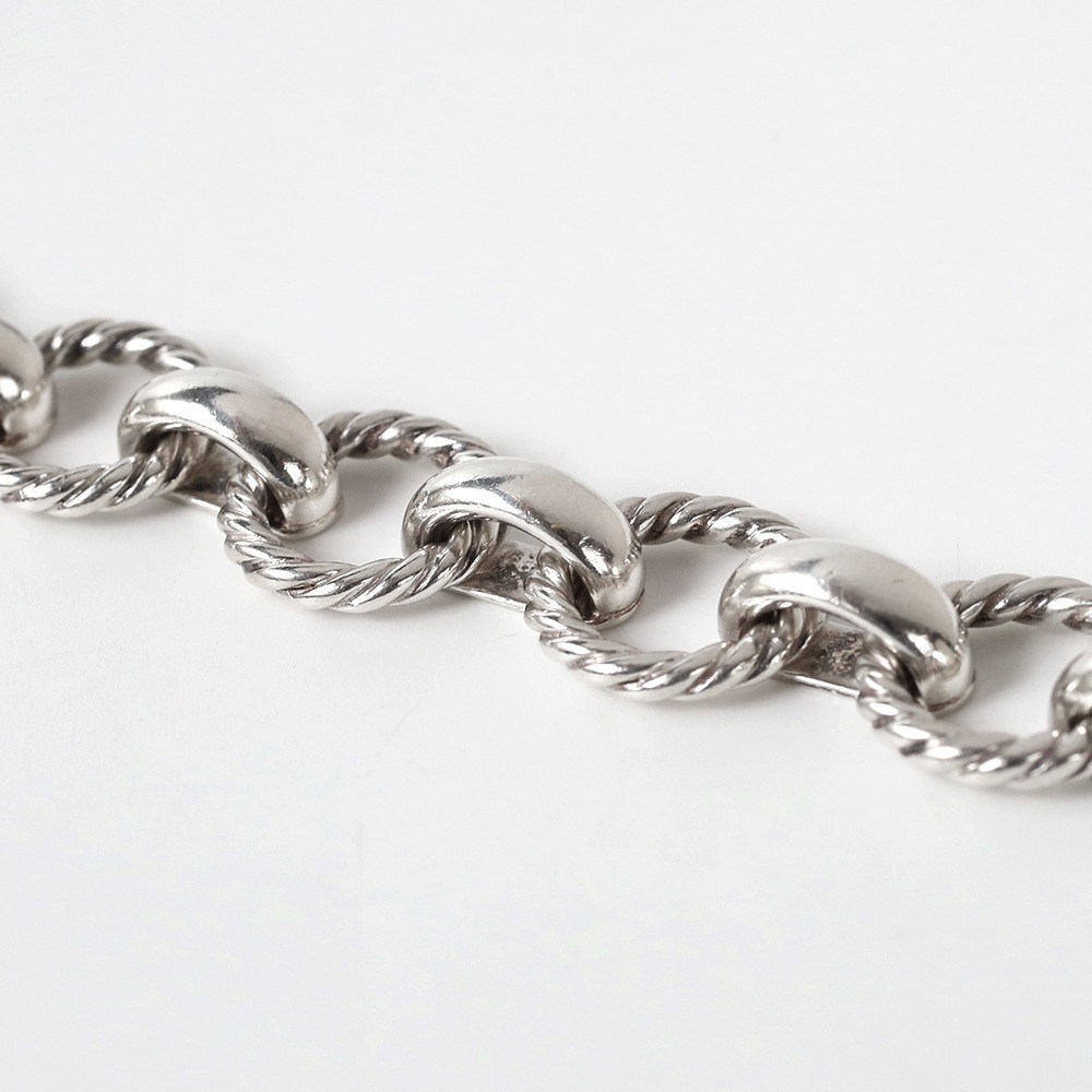 【1990s】TIFFANY&Co. Twist Round Link Bracelet