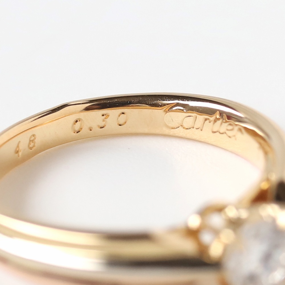 【1996】Cartier Solitaire Ring 18k