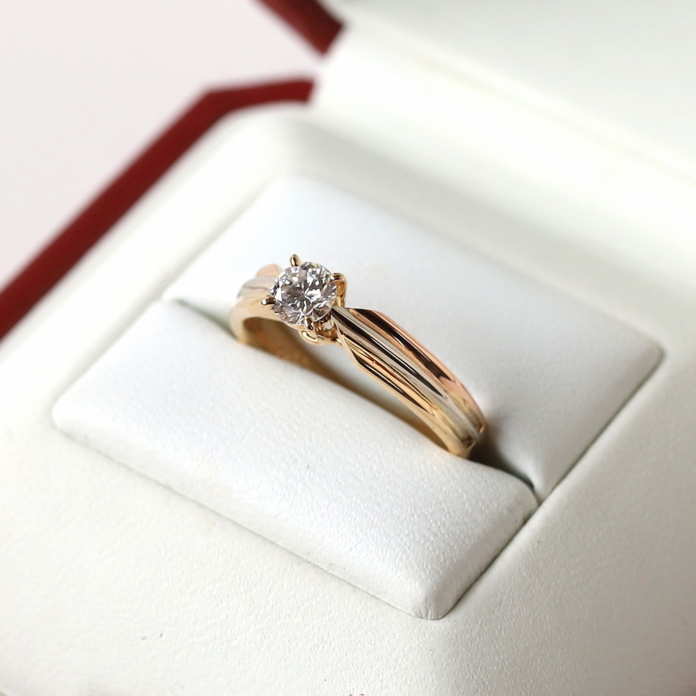 【1996】Cartier Solitaire Ring 18k