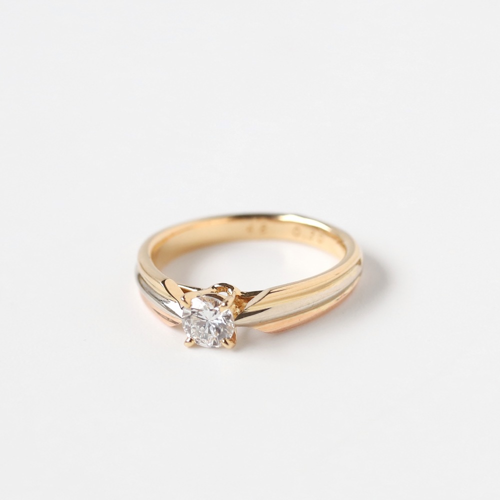 【1996】Cartier Solitaire Ring 18k