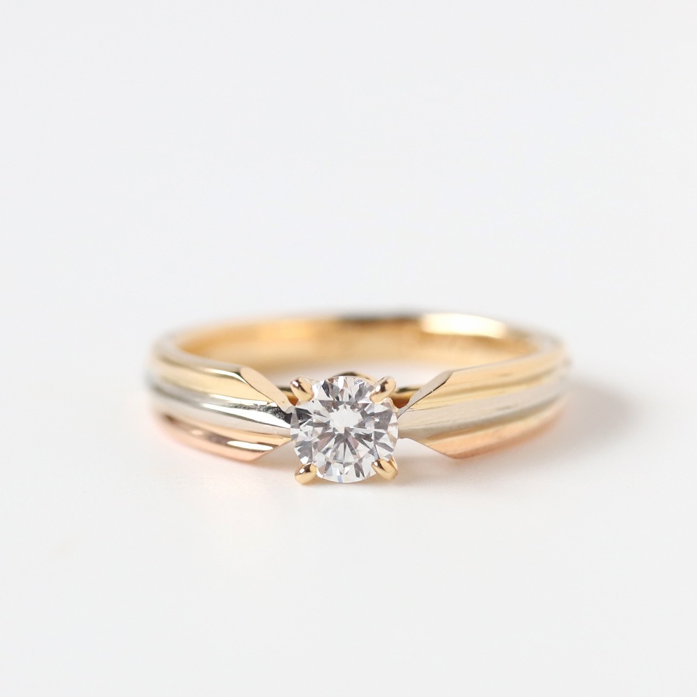 【1996】Cartier Solitaire Ring 18k