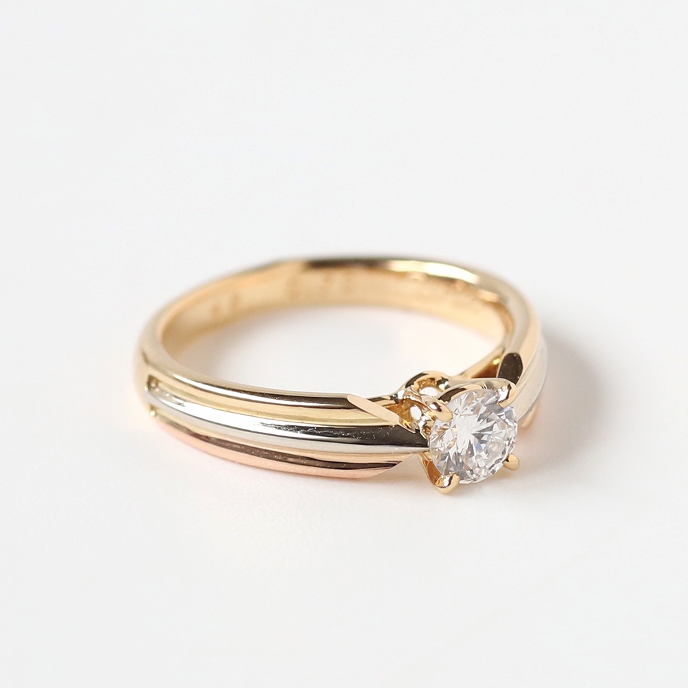 【1996】Cartier Solitaire Ring 18k