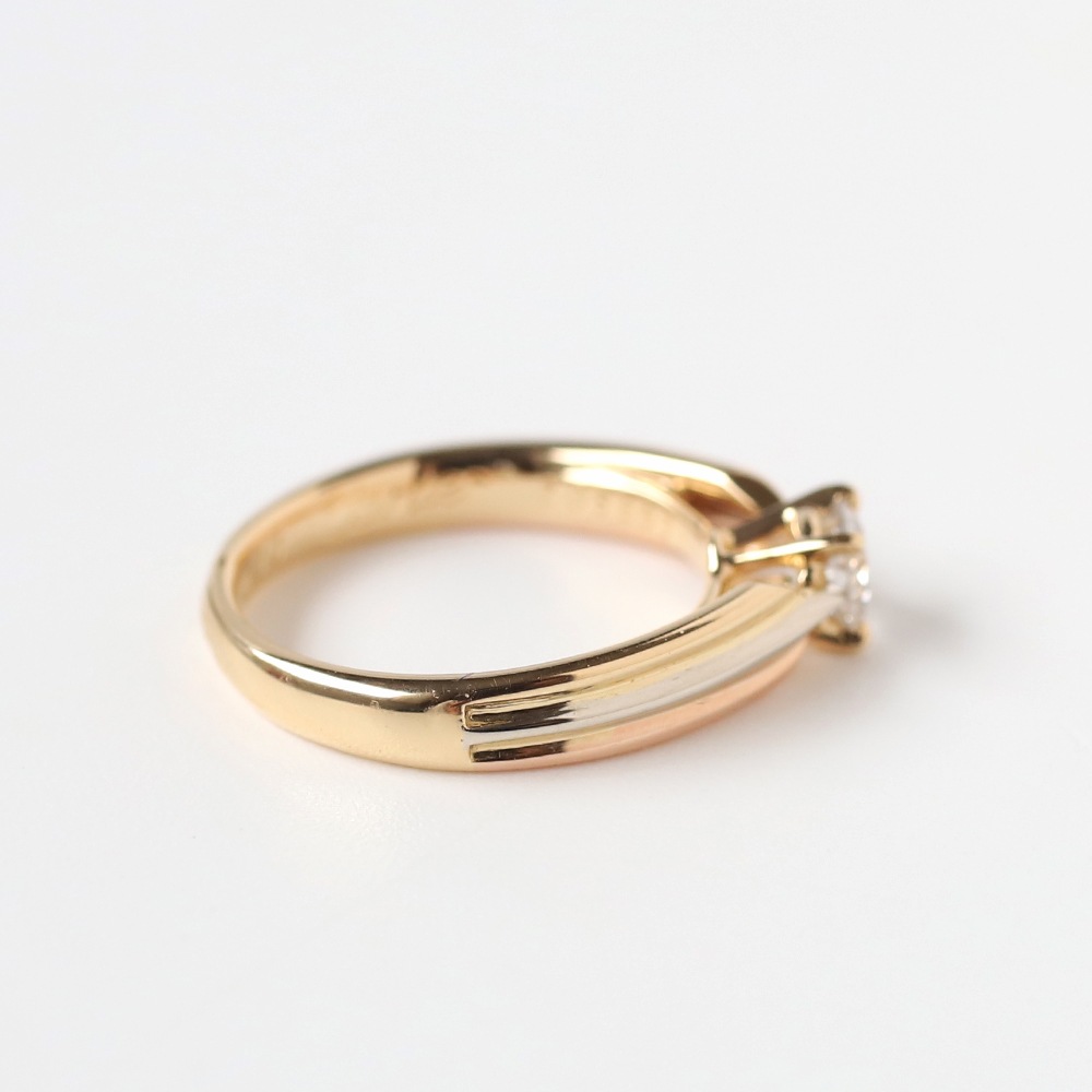 【1996】Cartier Solitaire Ring 18k