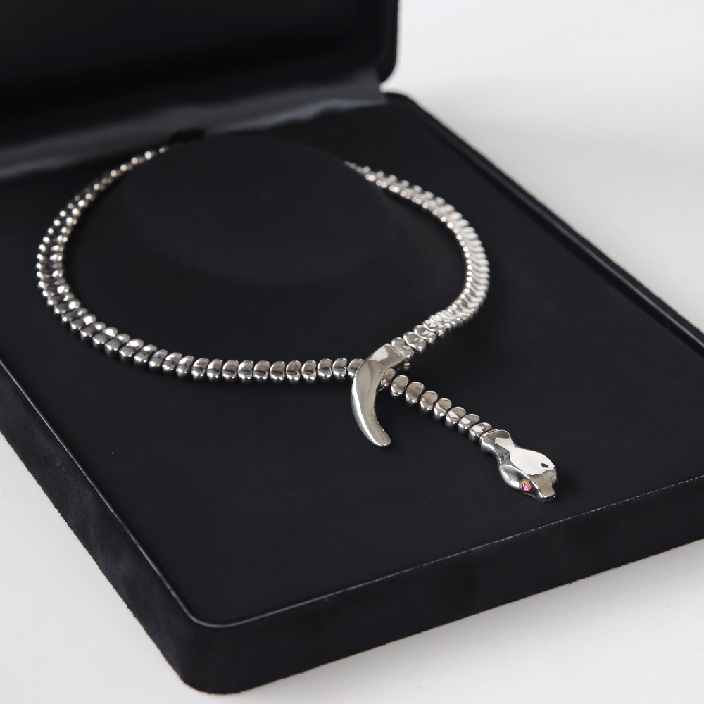 【1970s】TIFFANY&Co. Elsa Peretti Snake Necklace