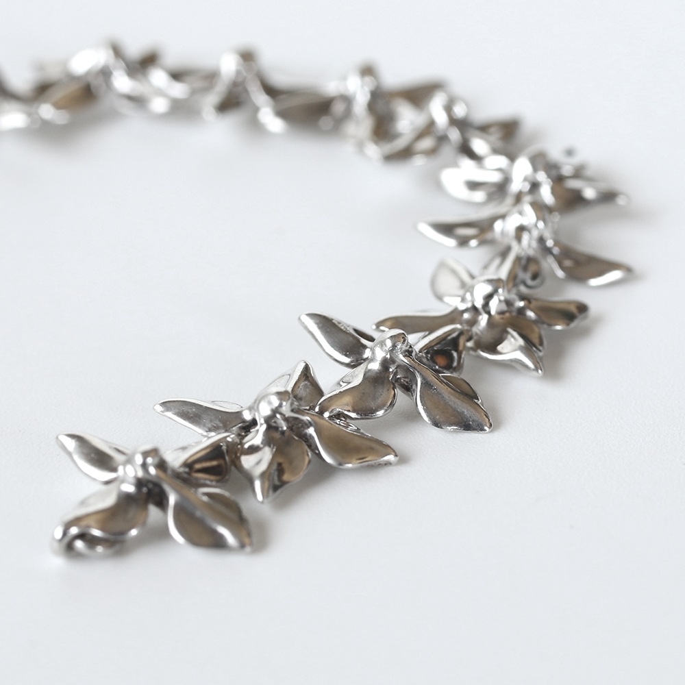 【VINTAGE】TIFFANY&Co. Poinsettia Flower Bracelet