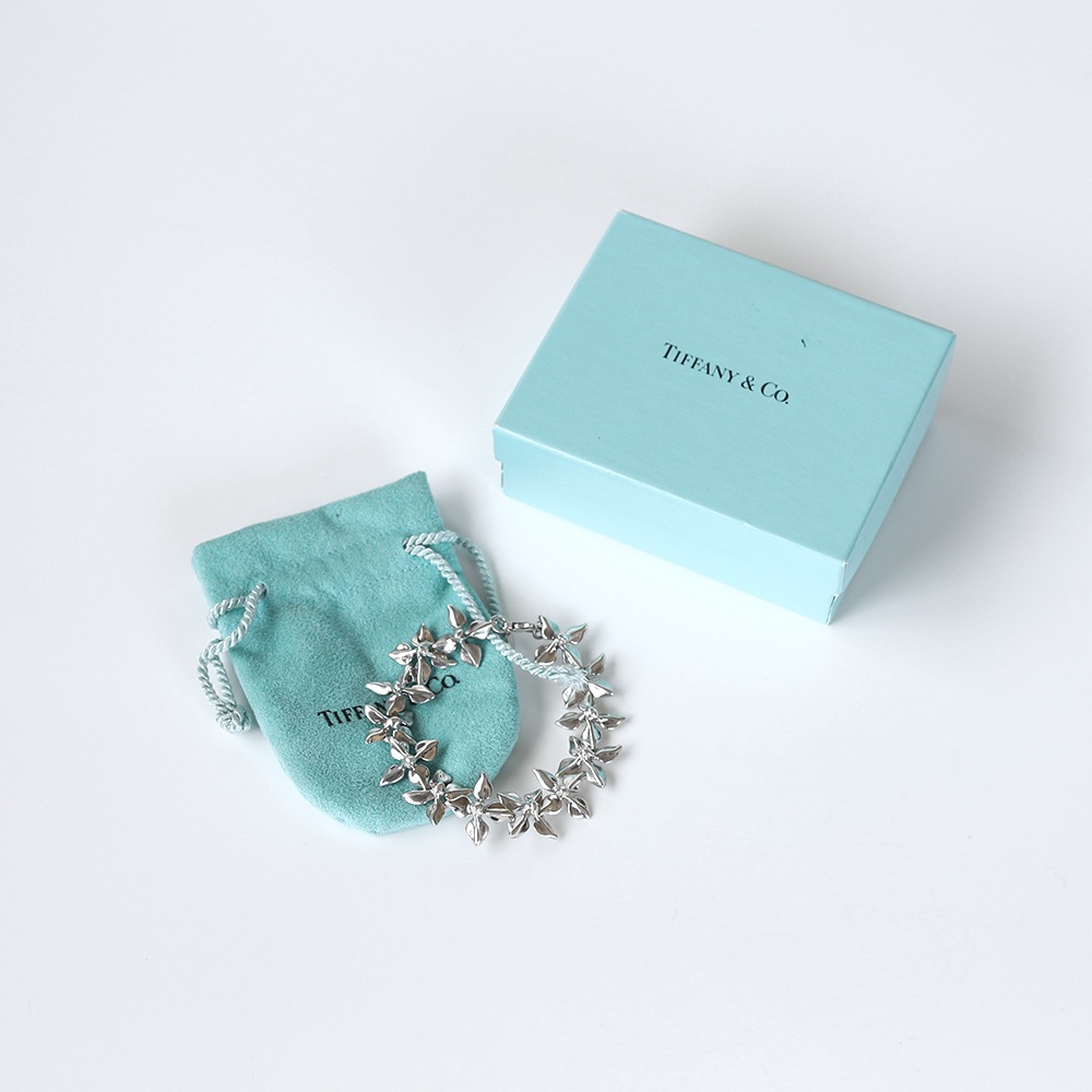 【VINTAGE】TIFFANY&Co. Poinsettia Flower Bracelet