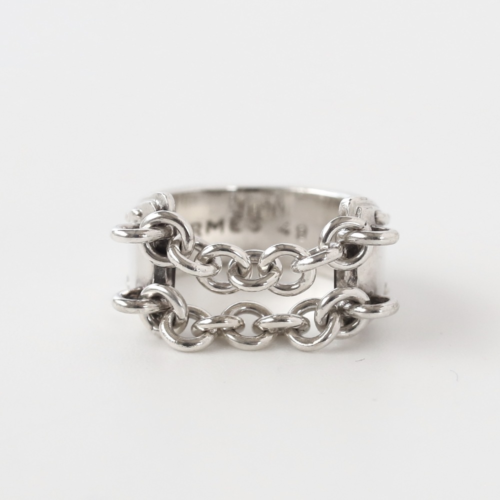 【VINTAGE】HERMES Mexico Chain Ring