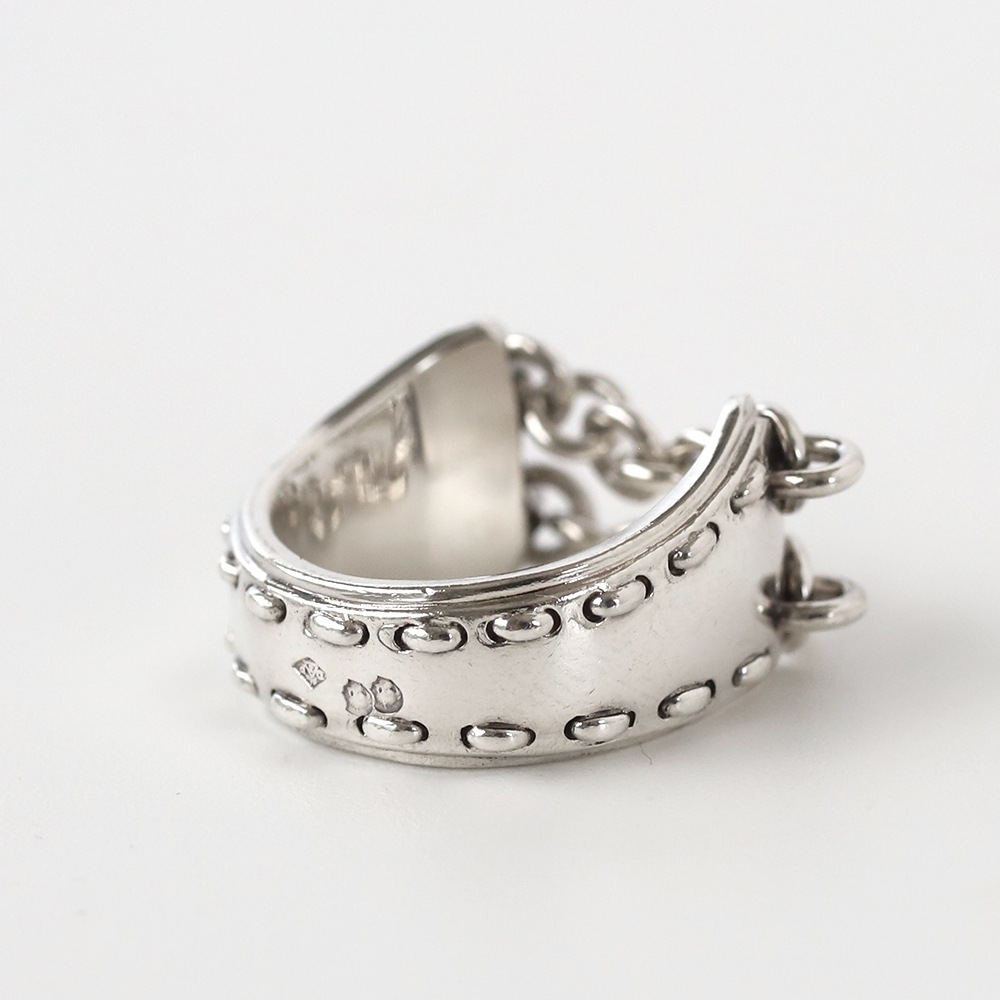 【VINTAGE】HERMES Mexico Chain Ring