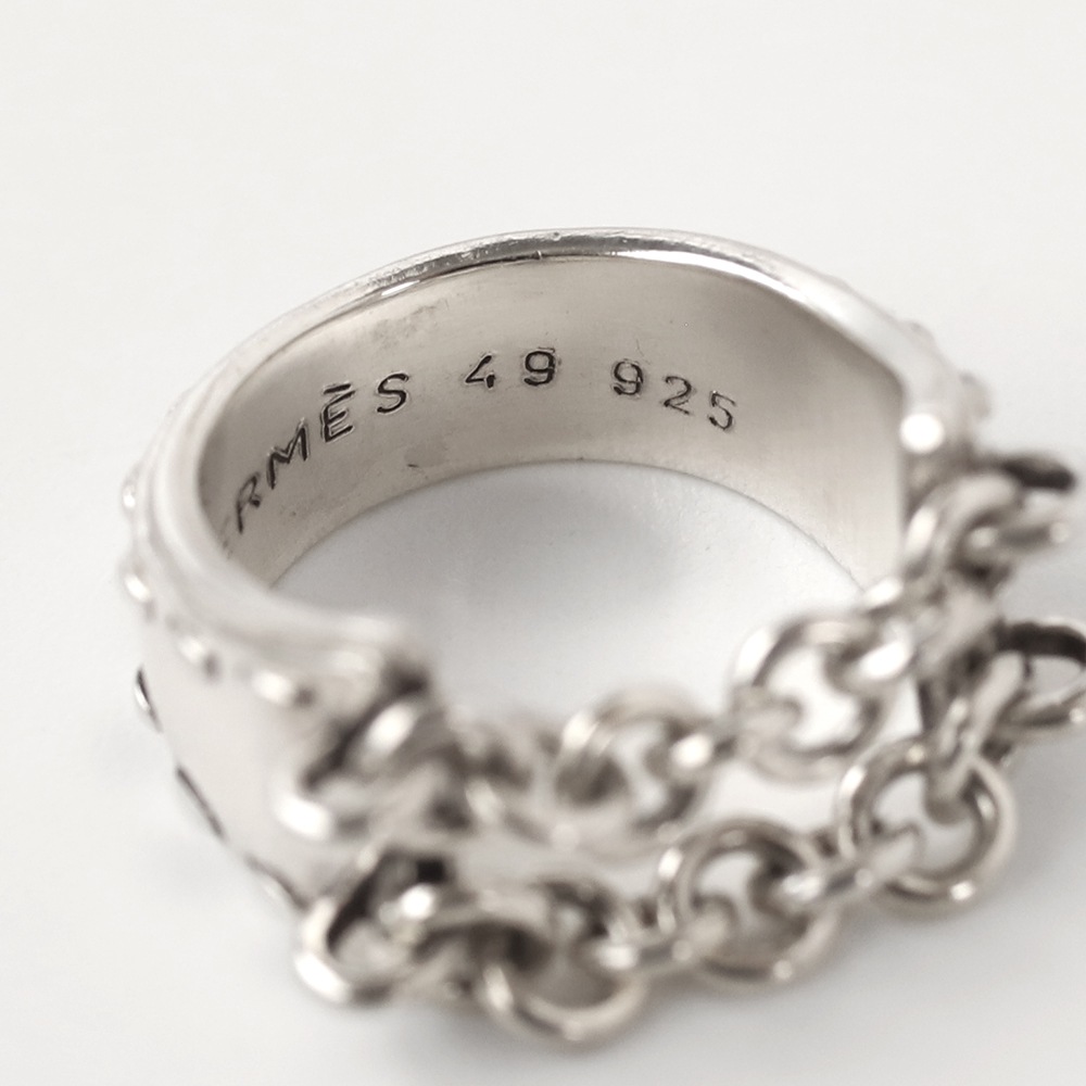 【VINTAGE】HERMES Mexico Chain Ring