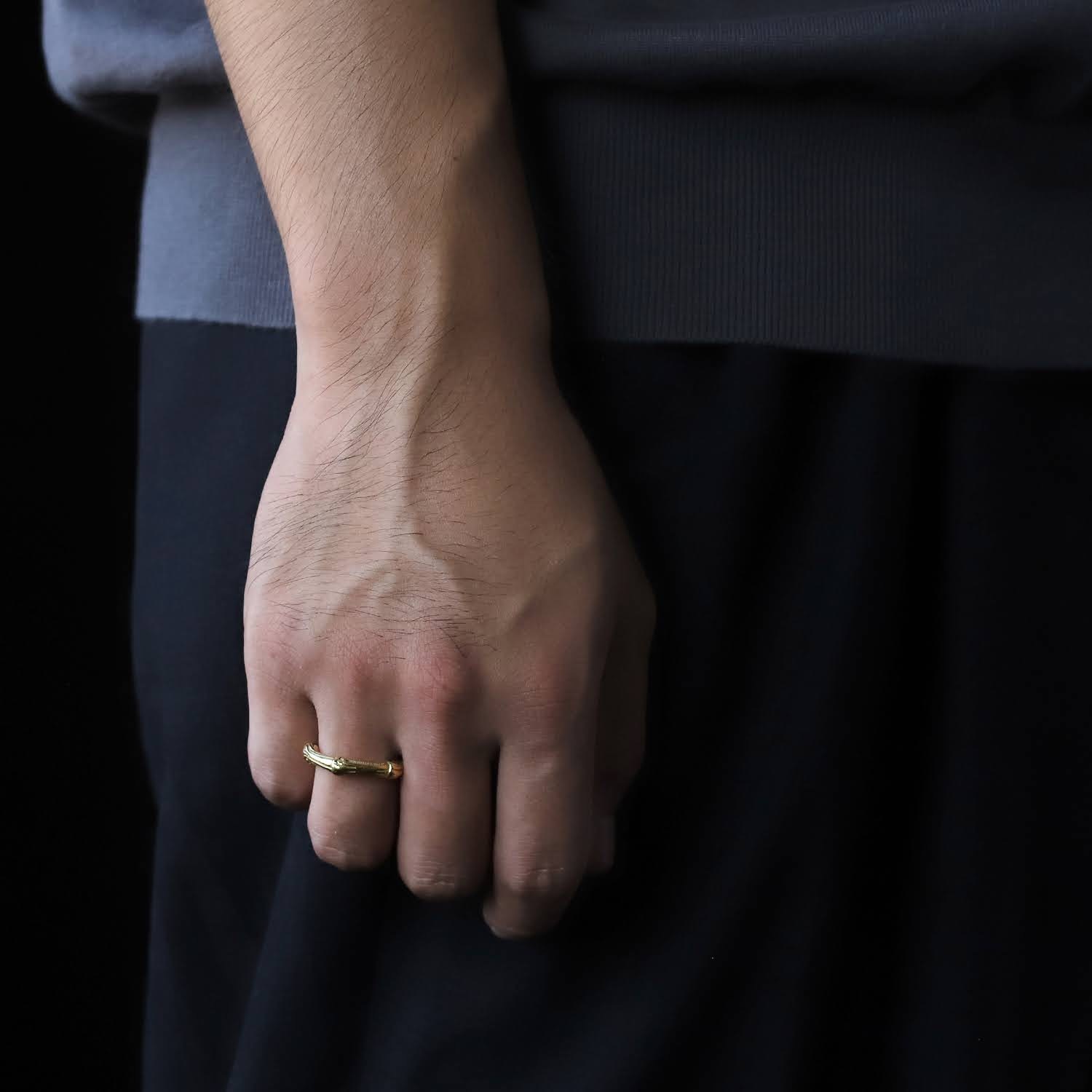 【1996】TIFFANY&Co. Bamboo Ring 18k YG