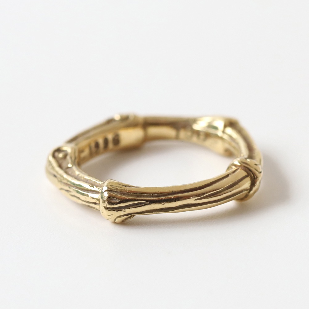 【1996】TIFFANY&Co. Bamboo Ring 18k YG