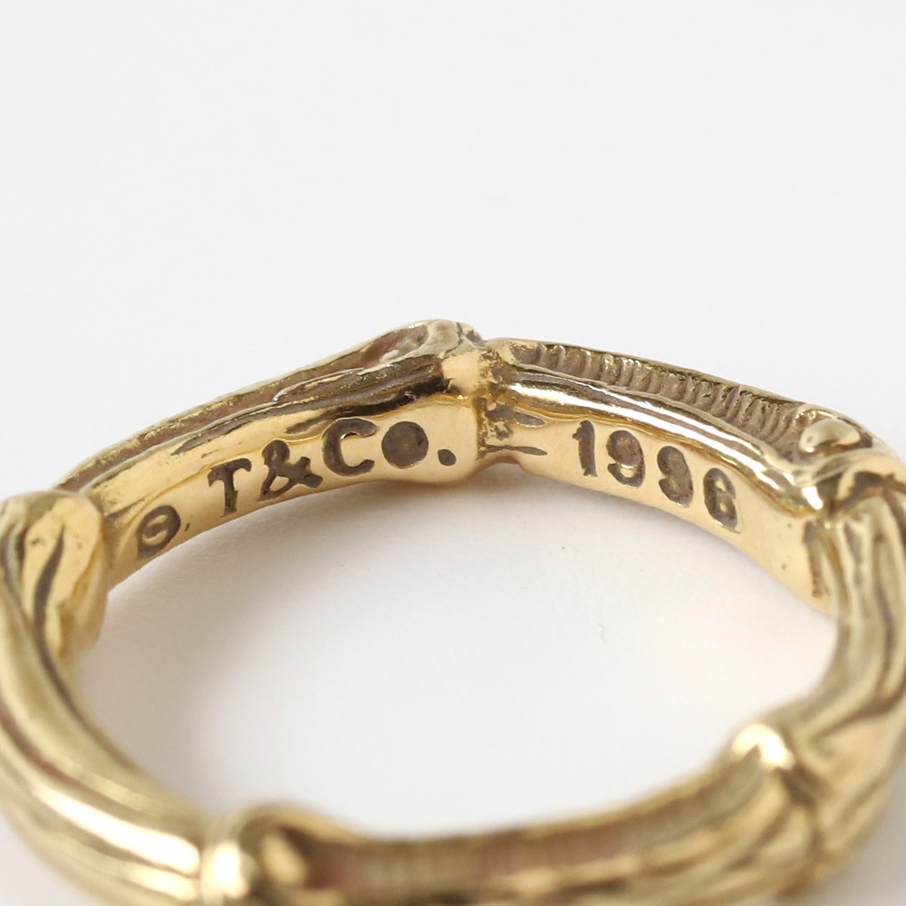 【1996】TIFFANY&Co. Bamboo Ring 18k YG
