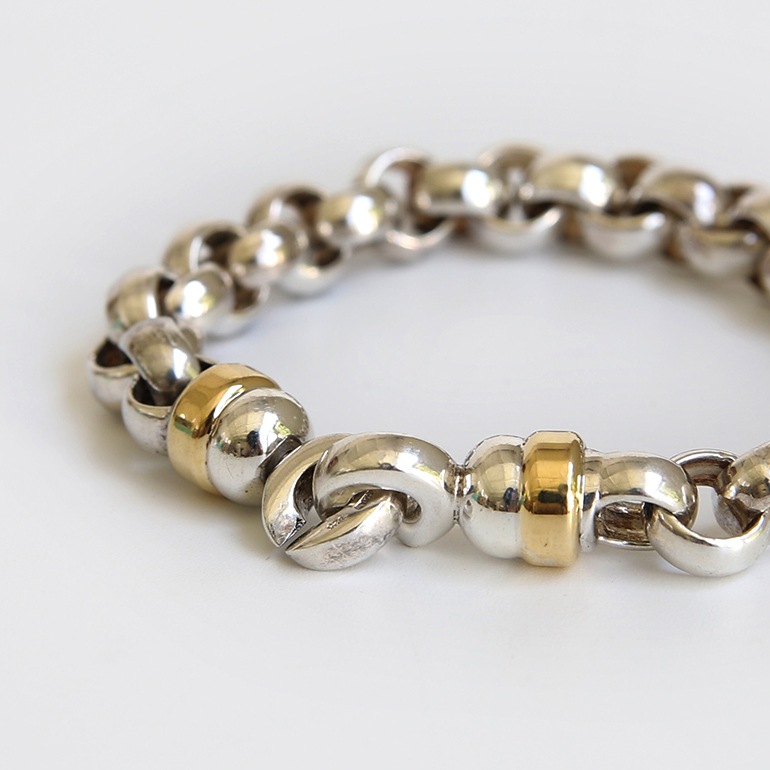 【1980s】TIFFANY&Co. CIRCLE LINK BRACELET