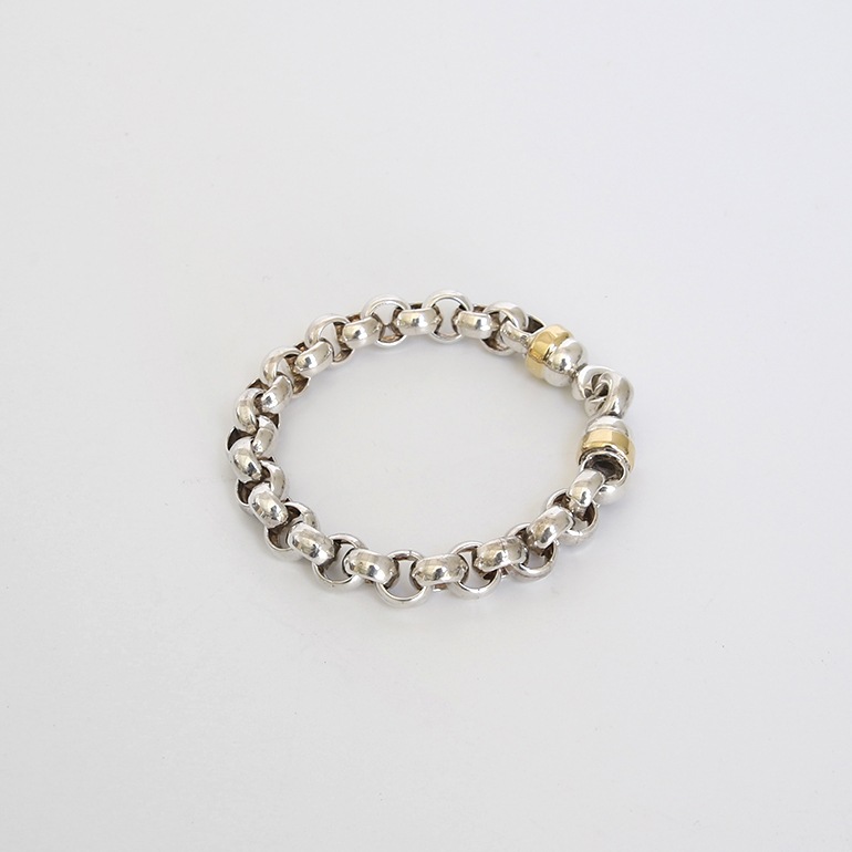 1980s】TIFFANY&Co. CIRCLE LINK BRACELET | VINTAGE,BRACELET | MATILDE 