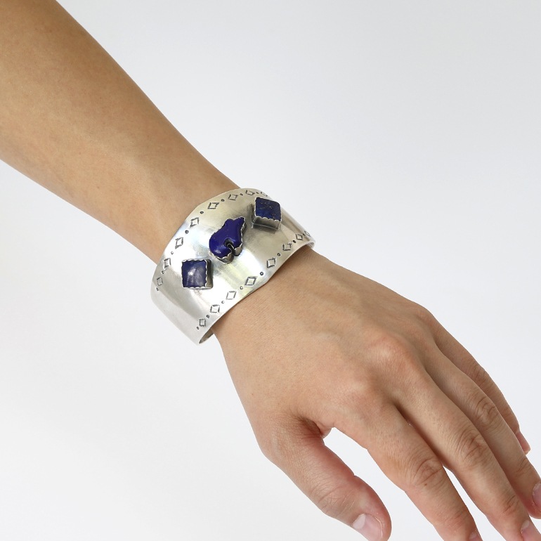 【VINTAGE】Navajo Lapis Lazuli Cuff