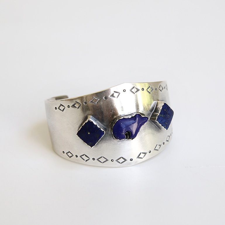 【VINTAGE】Navajo Lapis Lazuli Cuff