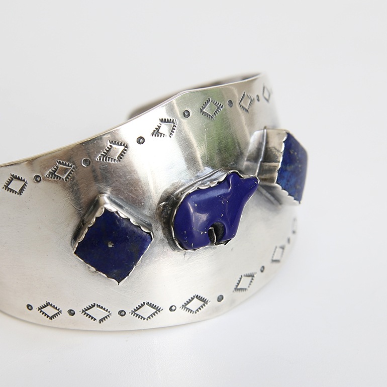 【VINTAGE】Navajo Lapis Lazuli Cuff