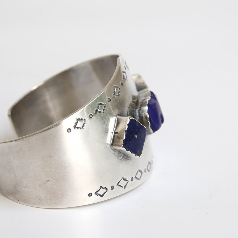 【VINTAGE】Navajo Lapis Lazuli Cuff