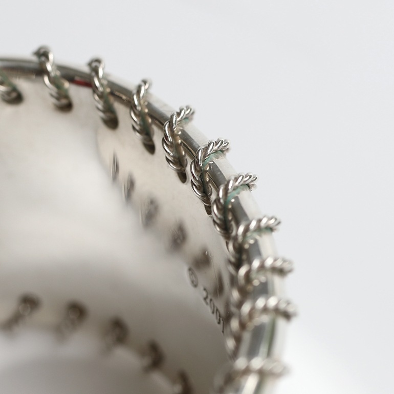 【2001】TIFFANY&Co. Stitch Wide Cuff