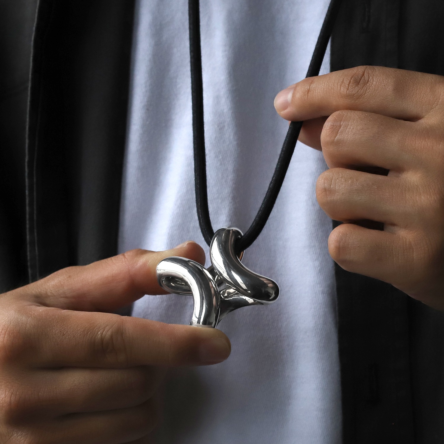 【OLD】HERMES Lima Necklace GM