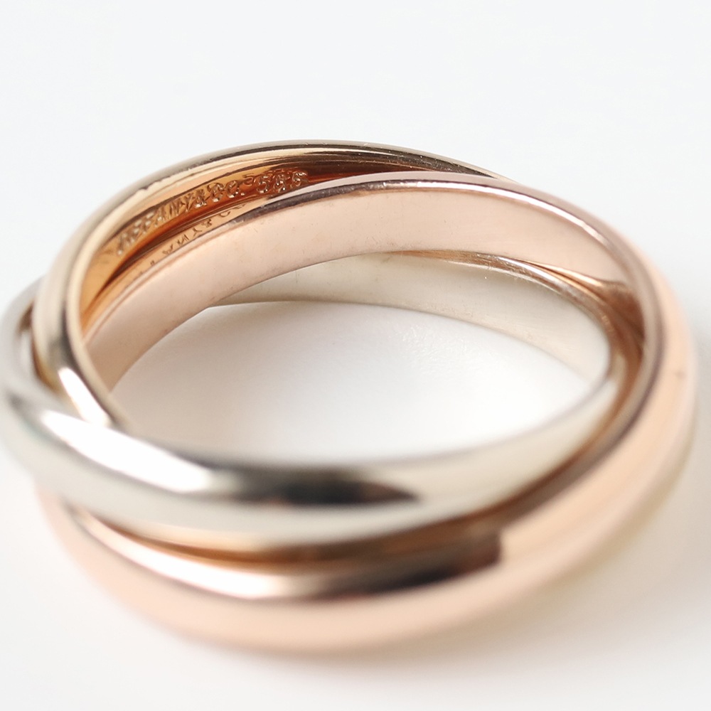 【VINTAGE】TIFFANY&Co. Trinity Ring 14k 