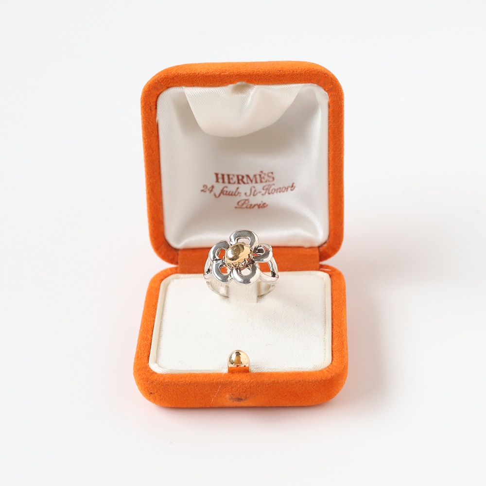 【VINTAGE】HERMES Flower Ring