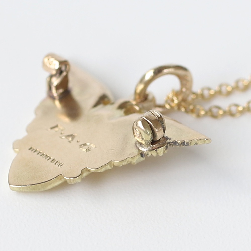 【1928】TIFFANY&Co.<br>14k Gold West Point USMA Necklace (Remake)