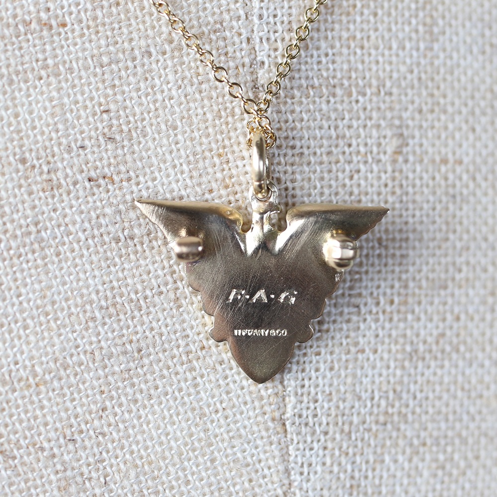 【1928】TIFFANY&Co.<br>14k Gold West Point USMA Necklace (Remake)