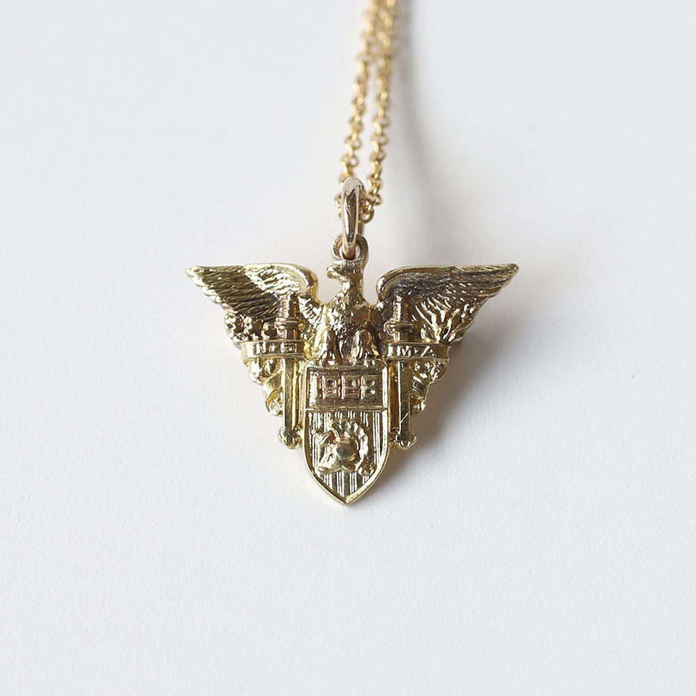 【1928】TIFFANY&Co.<br>14k Gold West Point USMA Necklace (Remake)