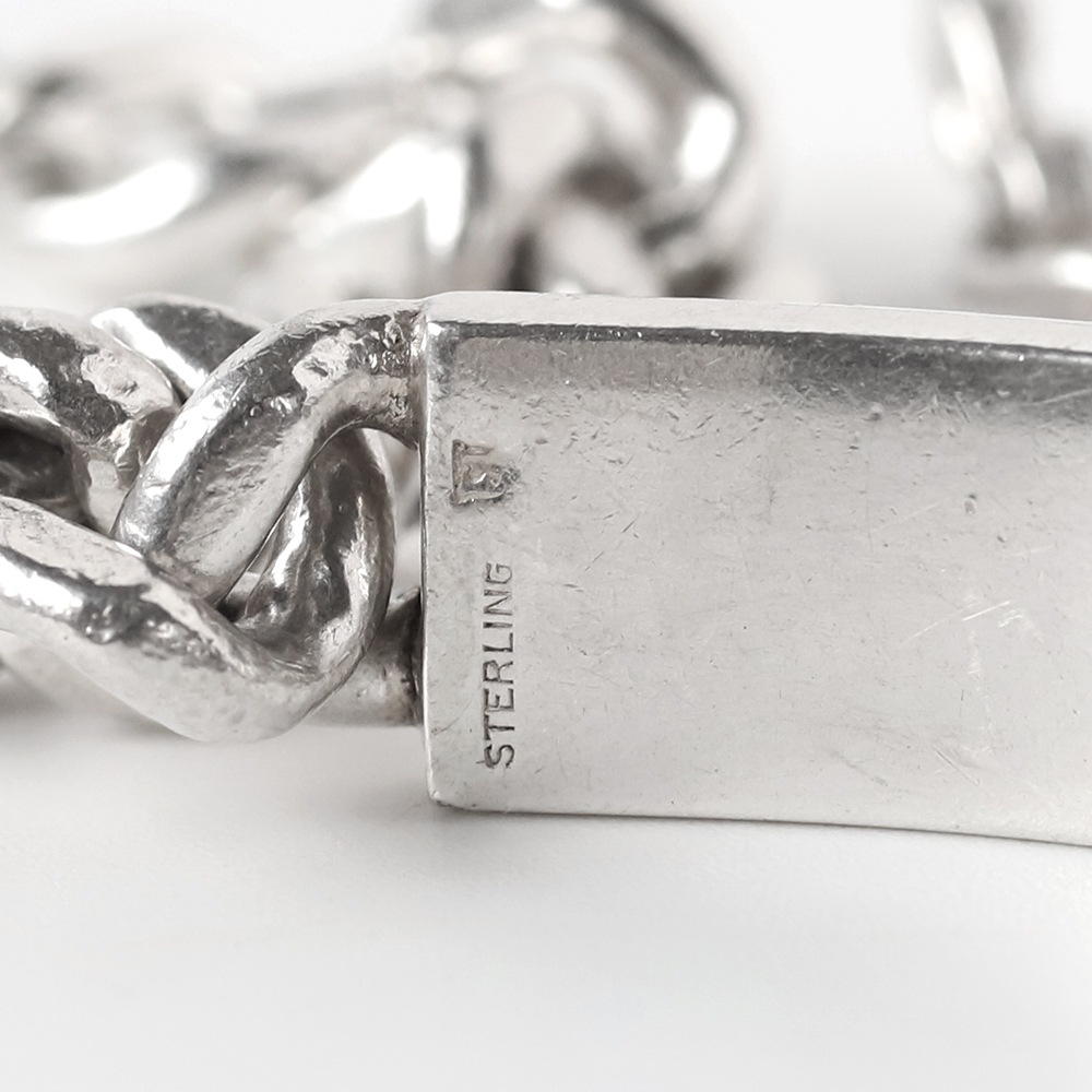 【VINTAGE】TIFFANY&Co. Heavy Sterling ID Bracelet