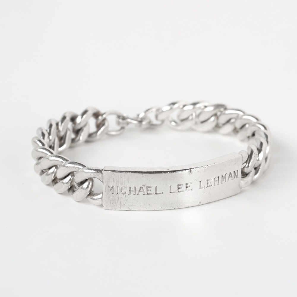 【VINTAGE】TIFFANY&Co. Heavy Sterling ID Bracelet