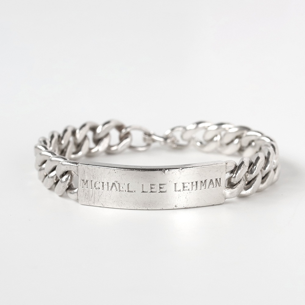 【VINTAGE】TIFFANY&Co. Heavy Sterling ID Bracelet